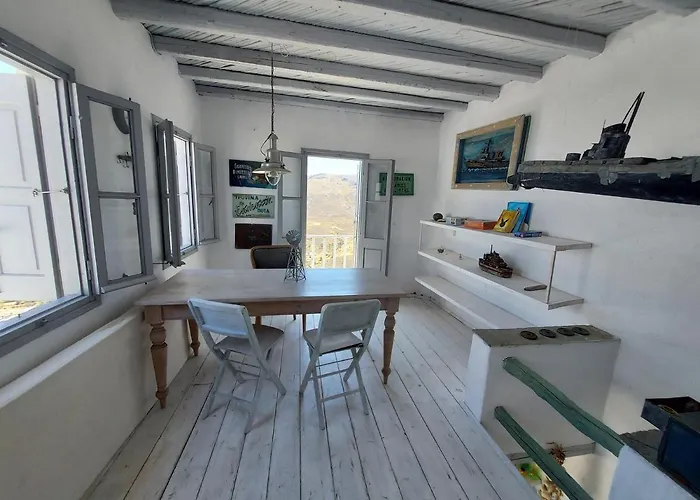 Windhouses Serifos Town